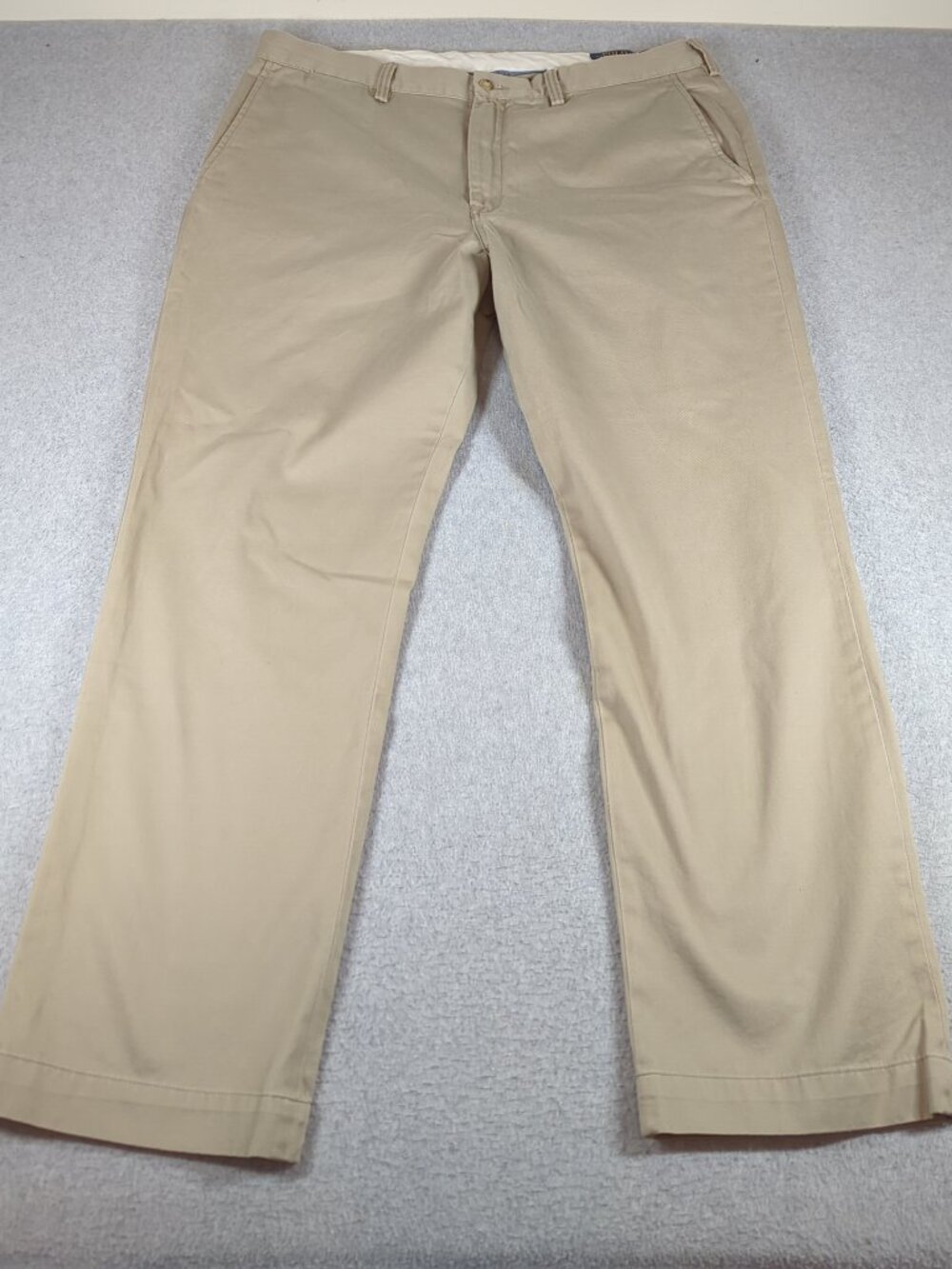 Polo Ralph Lauren Pants Men's 38x32 Beige Classic Fit Cotton Twill Chino